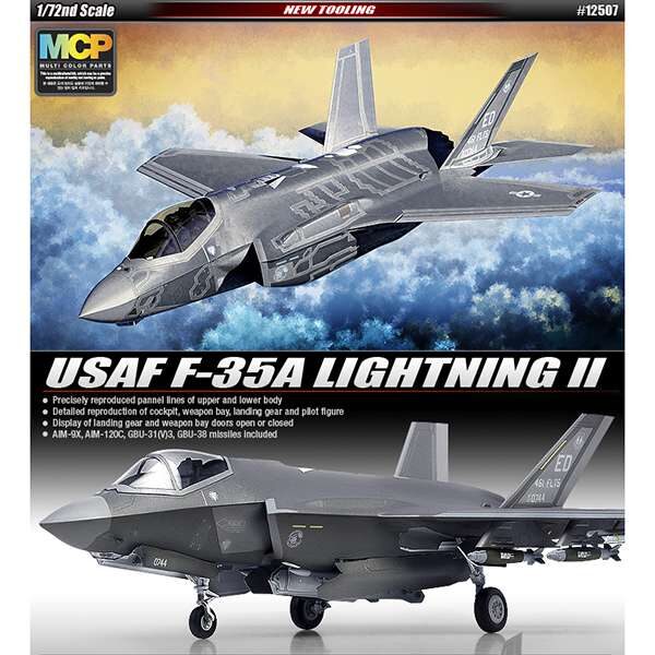 academy 12507 USAF F-35A Lightning II