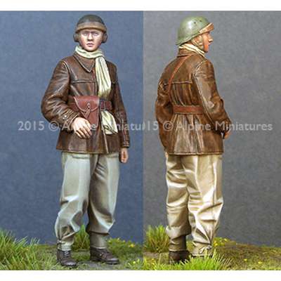 alpine 35196 WW2 French Tank Crew