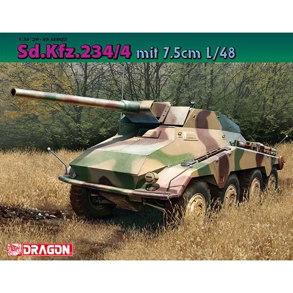 dragon 6814 Sd.Kfz.234/4 mit 7.5cm L/48