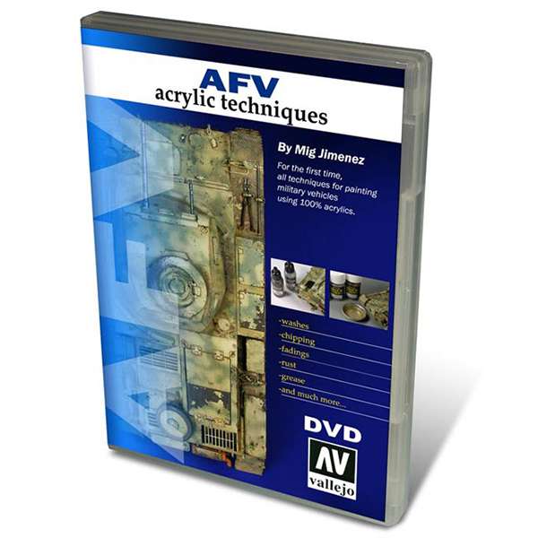 acrylicos vallejo 75000 dvd AFV Acrylic Techniques