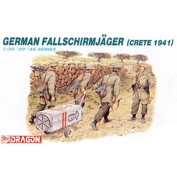 dragon 6070 German Fallschirmjager Crete 1941