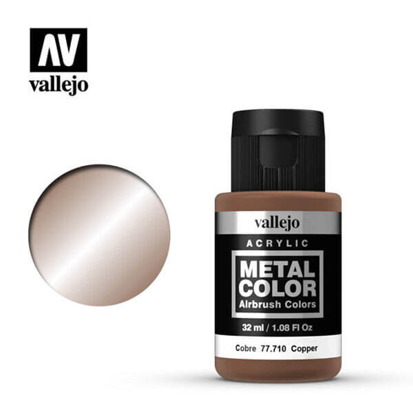 acrylicos vallejo 77710 metal color vallejo copper 32ml