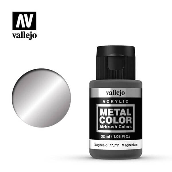 acrylicos vallejo 77711 metal color vallejo magnesium 32ml