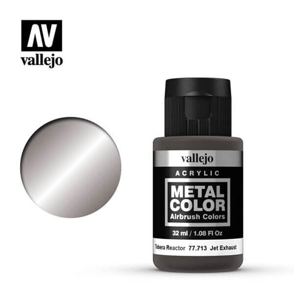 acrylicos vallejo 77713 metal color vallejo jet exhaust 32ml