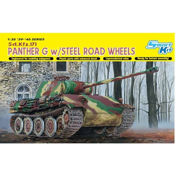 dragon 6370 Sd.Kfz.171 Panther G w/Steel Road Wheels
