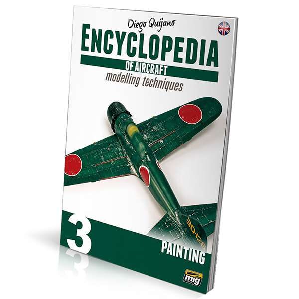 Enciclopedia de técnicas de modelismo de aviación Vol 3 Pintura Tercer volumen de la enciclopedia definitiva del modelismo de aviones.