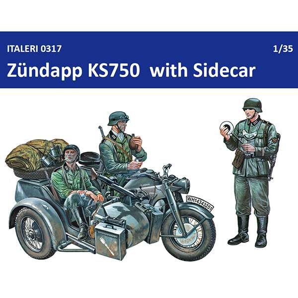 Zundapp KS750 with Sidecar italeri 0317