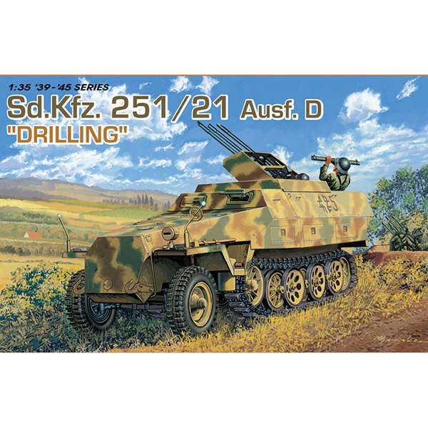 dragon 6217 Sd.Kfz.251/21 Ausf.D Drilling
