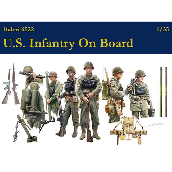 italeri 6522 US Infantry On Board 1/35