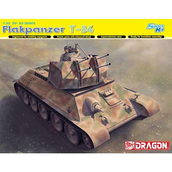 dragon 6599 Flakpanzer T-34r