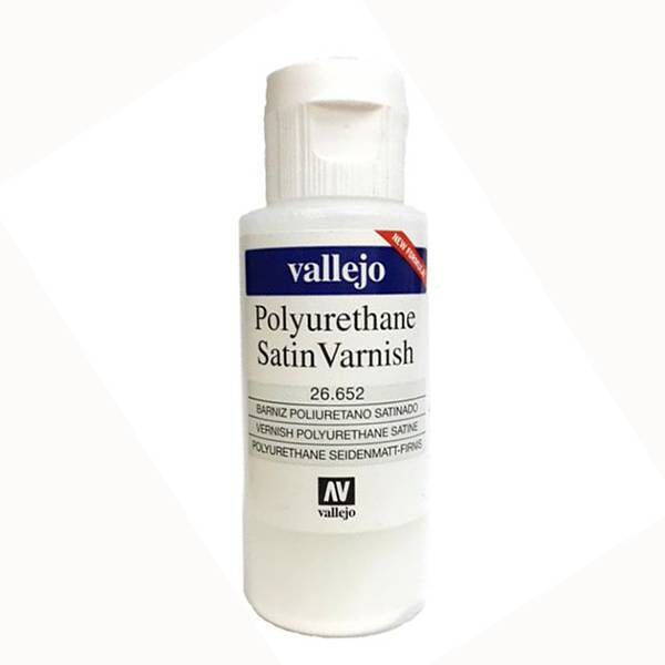 acrylicos vallejo AV 26652 Barniz Poliuretano Satinado 60ml