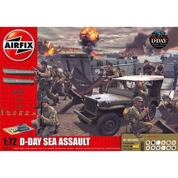 airfix a50156 D-Day The Sea Assault Gift Set 1/72