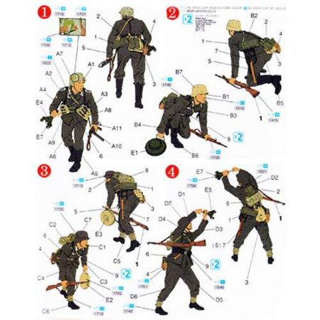 dragon 6058 German Panzerjagers Eastern Front 1944