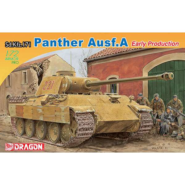 dragon 7499 Sdkfz 171 Panther Ausf A Early Production
