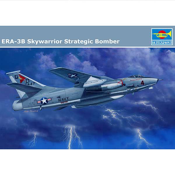 trumpeter 02873 ERA-3B Skywarrior Strategic Bomber