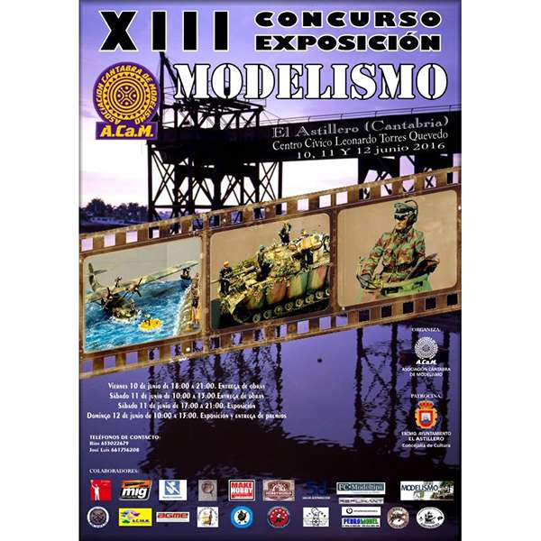 XIII Concurso Exposición de Modelismo ACaM 2016