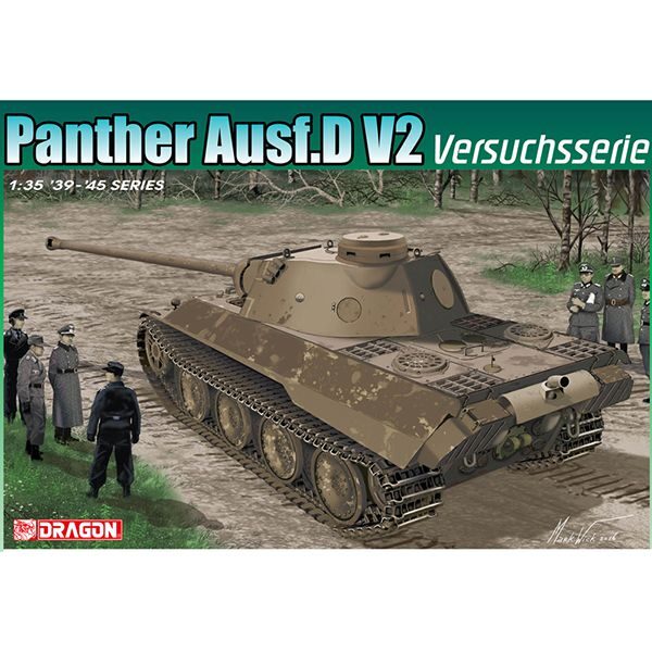 dragon 6830 Panther Ausf.D V2 Versuchsserie