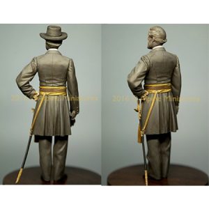 alpine miniatures 16035 General Robert E. Lee Kit en resina para montar y pintar. El kit incluye 1 figuras y 2 cabezas para la figura del General Robert E. Lee en la Guerra Civil Americana.