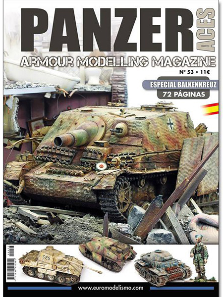 Portada de panzer aces vol 053 especial balkenkreuz