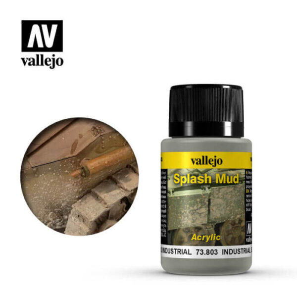 acrylicos vallejo 73803 Salpicaduras Barro Industrial 40ml