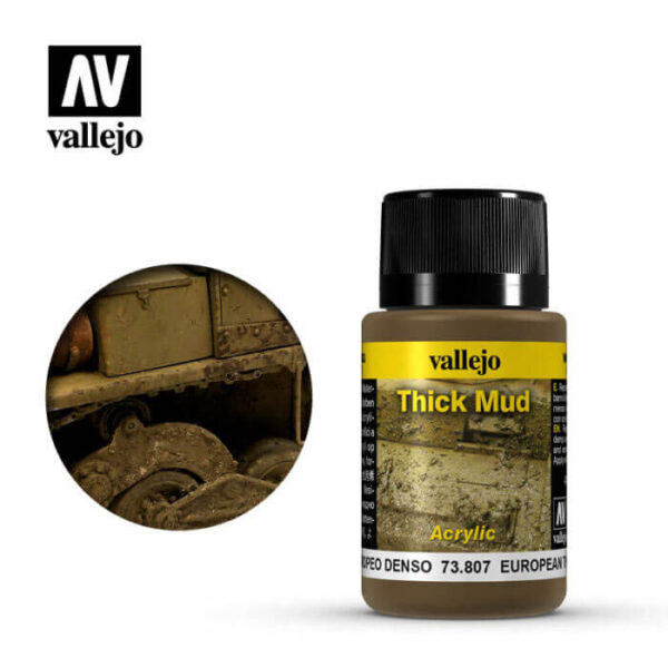 acrylicos vallejo 73807 Barro Europeo 40ml