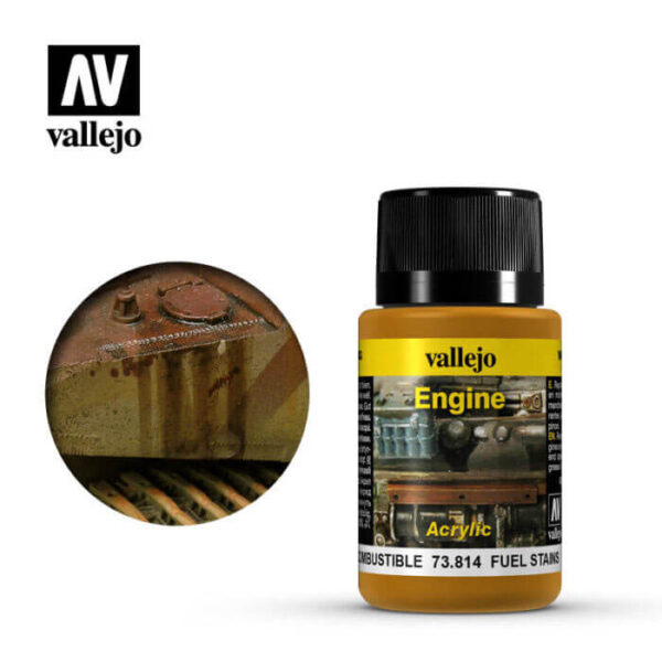 acrylicos vallejo 73814 Manchas de Combustible 40ml