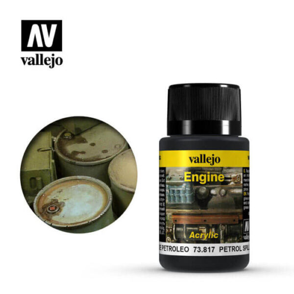 acrylicos vallejo 73817 Salpicaduras de Petróleo 40ml