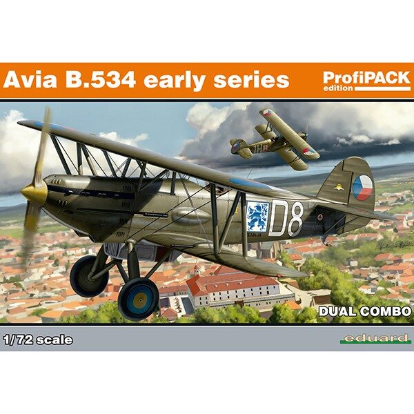 eduard 70103 Avia B-534 early series DUAL COMBO Especial 2 Kits completos en plástico para montar y pintar de la serie ProfiPACK de Eduard