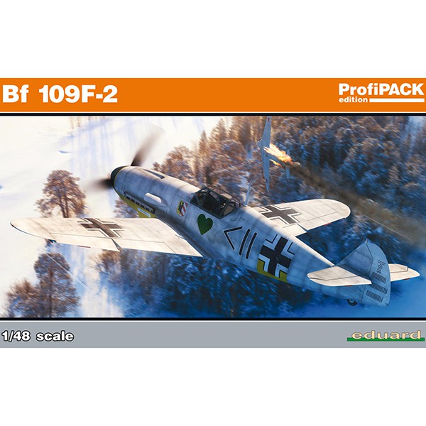 eduard 82115 Messerschmitt Bf 109F-2 ProfiPACK Kit en plástico para montar y pintar Incluye piezas en fotograbado y mascarillas.