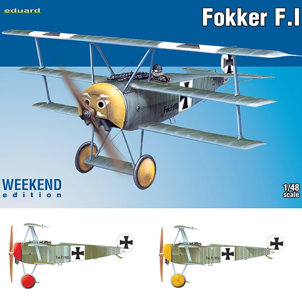eduard 8493 Fokker F. I Weekend Edition Kit en plástico para montar y pintar de la serie Weekend Edition de Eduard