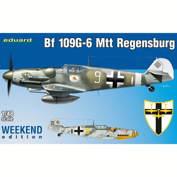 eduard 84143 Messerschmitt Bf 109G-6 MTT Regensburg Weekend Edition
