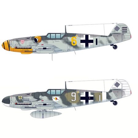 eduard 84143 Messerschmitt Bf 109G-6 MTT Regensburg Weekend Edition