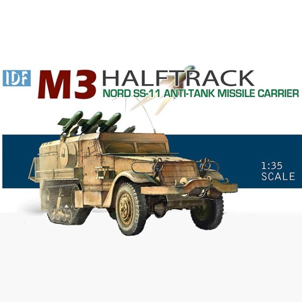 dragon 3579 IDF M3 Halftrack Nord SS-11 Anti-Tank Missile Carrier