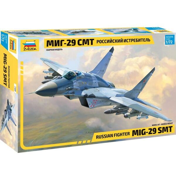 zvezda 7309 Mig-29 SMT Russian Fighter Kit en plástico para montar y pintar
