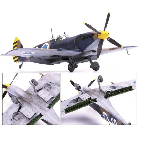 eduard 11111 Velveta / Spitfire Mk.IXe for Israel Kit en plástico para montar y pintar en edición limitada. Incluye piezas en resina, fotograbados y mascarillas. Hoja de calcas con 6 decoraciones