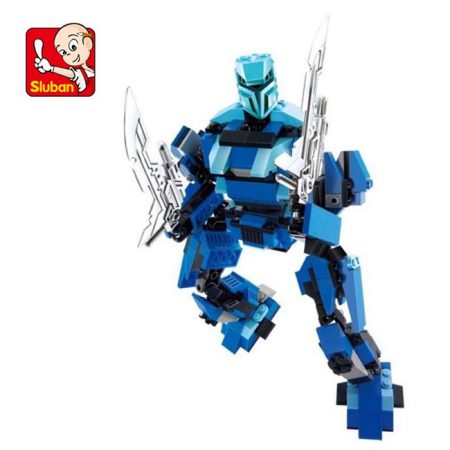 Sluban B0215 Space Ultimate Robot Poseidon Juego de construcción por bloques de plástico compatibles con Lego y otras marcas.