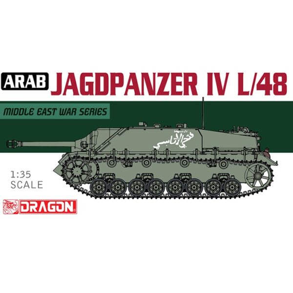 dragon 3594 Arab Jagdpanzer IV L/48 The Six Day War Kit en plástico para montar y pintar.