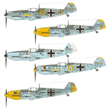 eduard 8263 Messerschmitt Bf 109E-3 ProfiPACK Kit en plástico para montar y pintar. Incluye piezas en fotograbado y mascarillas.
