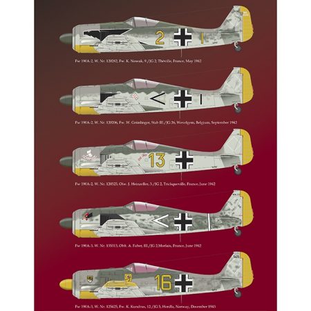eduard r0016 Focke Wulf Fw 190A early versions Royal Class Kit en plástico para montar y pintar en edición limitada. La caja contiene dos kits completos
