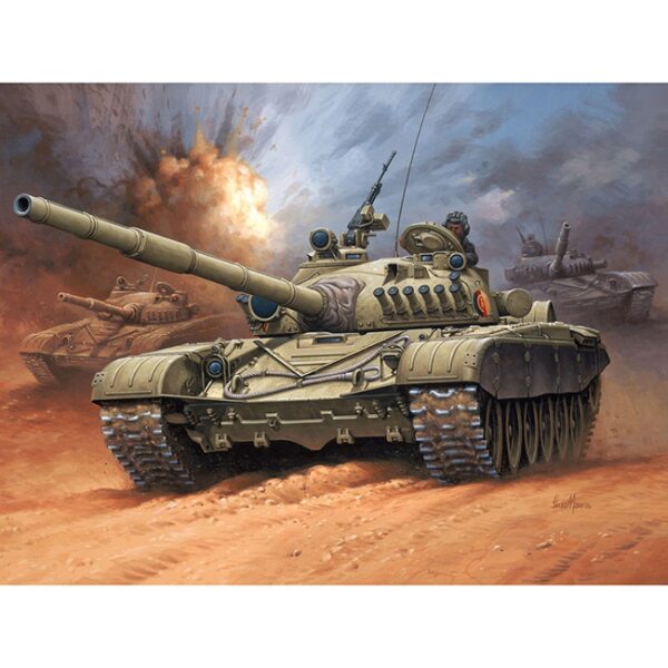 revell 03149 Soviet Battle Tank T-72 M1 Kit en plástico para montar y pintar.