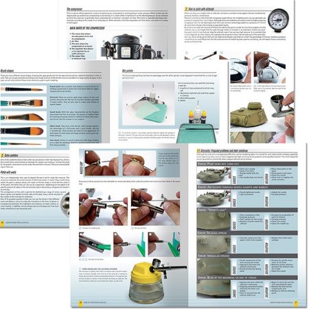 amig 6041 GUIA DE MODELISMO: COMO PINTAR CON ACRILICOS Las pinturas acrílicas de base agua para modelismo son, en la actualidad, la mejor opción para pintar todas nuestras maquetas. Tapa blanda, 108 páginas, texto en castellano y fotos a color.