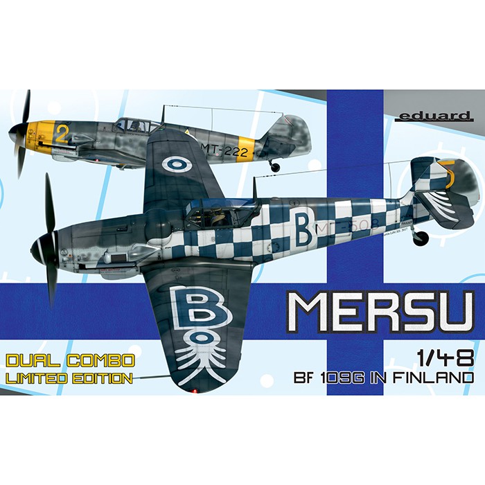 Mersu Messerschmitt Bf 109G In Finland Dual Combo 1 48 Mister Model
