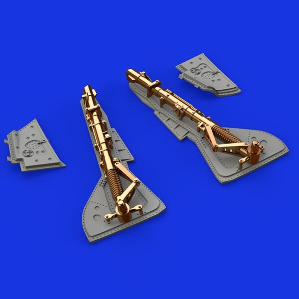 eduard brassin 648379 Focke Wulf Fw 190A-2 undercarriage legs BRONZE 1/48eduard brassin 648379 Focke Wulf Fw 190A-2 undercarriage legs BRONZE 1/48