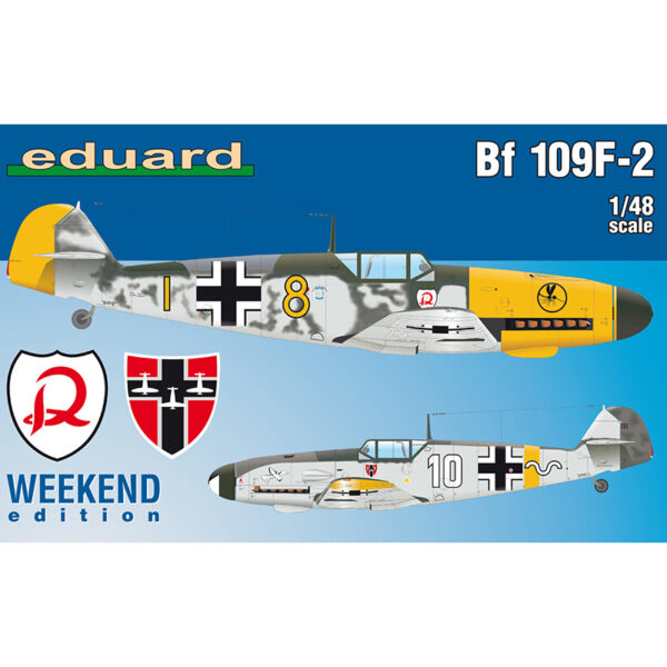 eduard 84147 Messerschmitt Bf 109F-2 Weekend Edition Kit en plástico para montar y pintar de la serie Weekend Edition de Eduard.