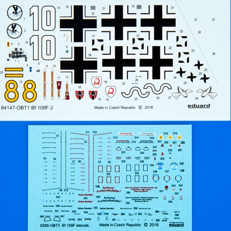 eduard 84147 Messerschmitt Bf 109F-2 Weekend Edition Kit en plástico para montar y pintar de la serie Weekend Edition de Eduard.