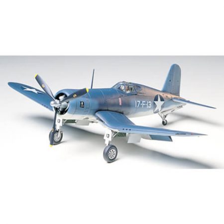 Tamiya 61046 Vought F4U-1/2 Birdcage Corsair Kit en plástico para montar y pintar. Se puede montar tanto en la versión estandar F4U-1 como en la nocturna F4U-2
