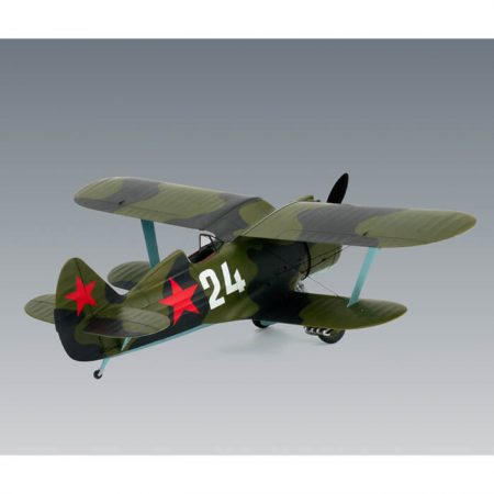 icm 48095 I-153 Chaika WWII Soviet Biplane Fighter Kit en plástico para montar y pintar este famoso biplano soviético de la 2ªGM.