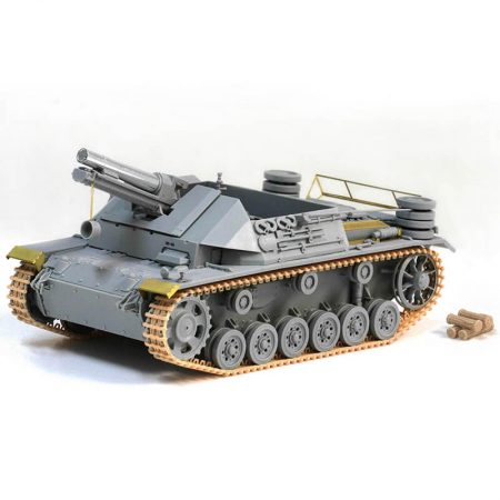 dragon 6904 DAK 15cm s.IG.33 auf Fgst.Pz.III Kit en plástico para montar y pintar. Incluye piezas en fotograbado y cañón torneado en metal.