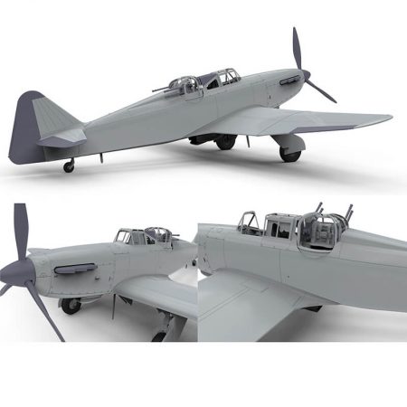 airfix a05132 Boulton Paul Defiant NF.1 Kit en plástico para montar y pintar. Incluye 2 opciones de decoración.