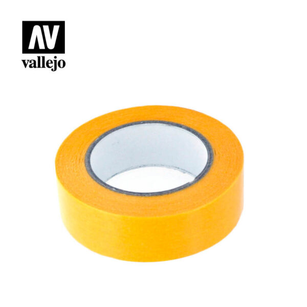 Cinta de enmascarar Vallejo 18mm Cinta de enmascarar autoadhesiva para trabajos de pintura y aerografía. T07001